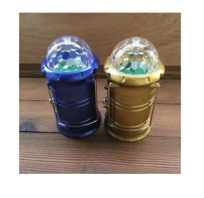 Foto 3 pulgar | Linterna De Camping Led 2 En 1 Con Luz Giratoria - Venta Internacional.