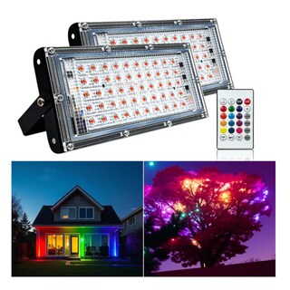 Foto 3 | 5 Pack Reflector Led De 80w Rgb Lab.g Multicolor