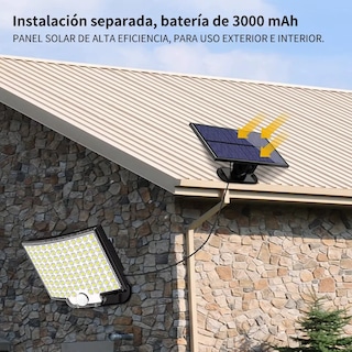 Foto 2 | Lámpara Solar Eo Safe Imports Esi6889 con Sensores