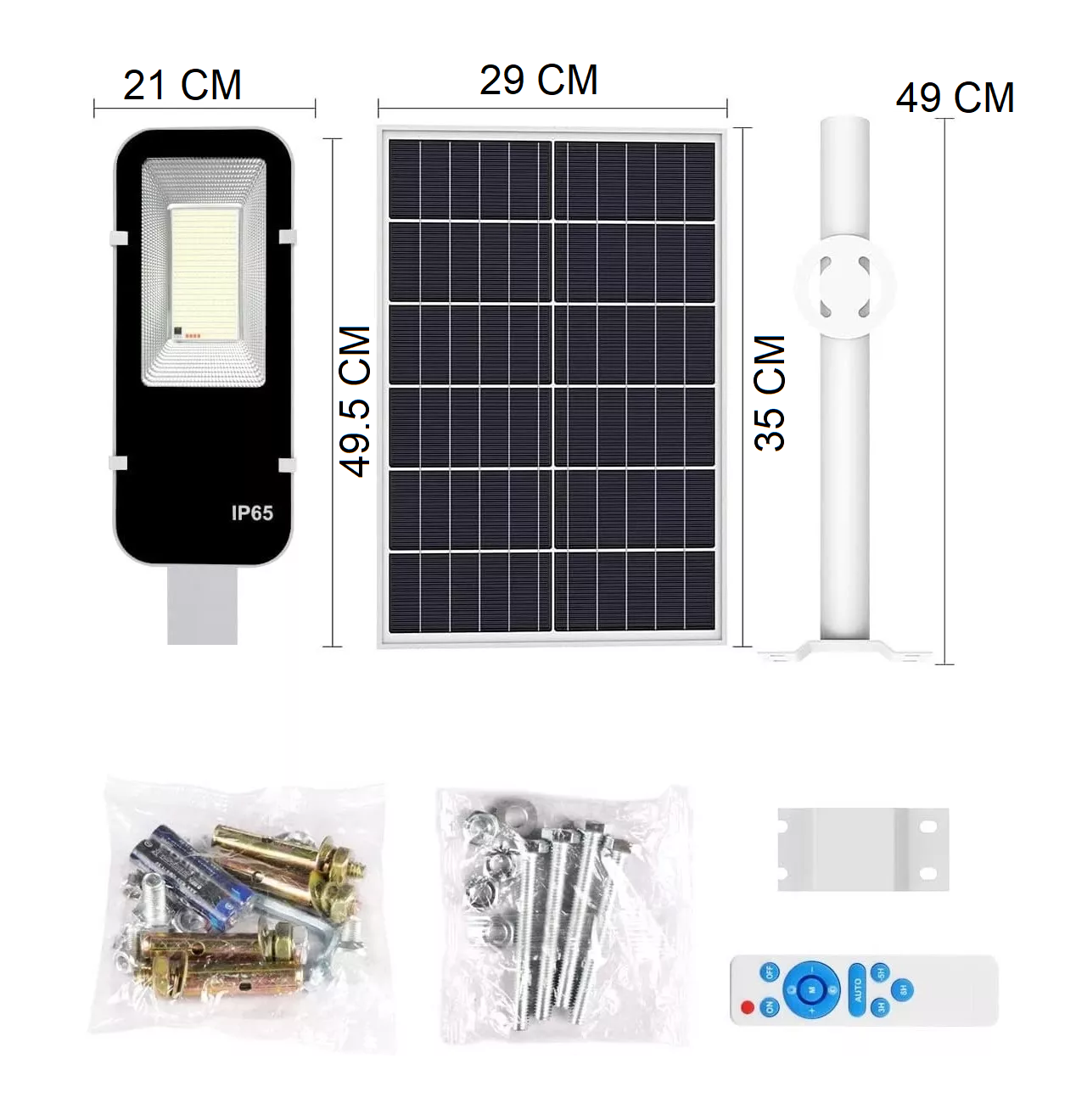 Foto 5 pulgar | Lámpara Led Solar Belug de 200 W