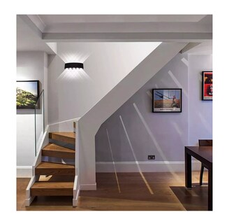 Foto 3 | Lámpara LED BELUG color Negro de Pared Moderna Luz Blanca 10W para Exterior