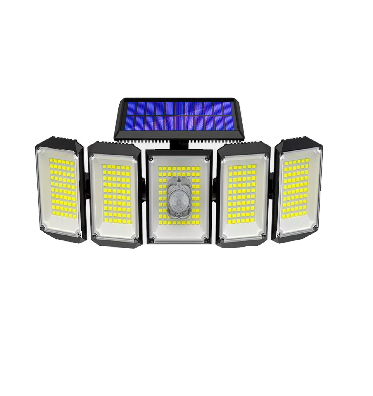 Lámpara Solar para Exterior Recargable Luz Solar 300 LED