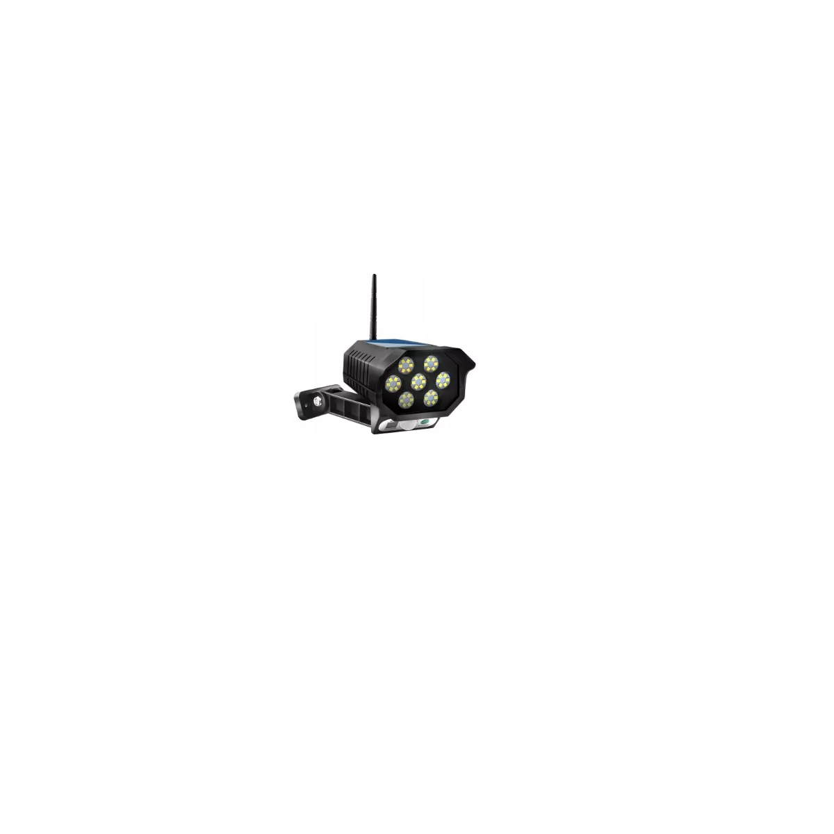 Lámpara Solar Sensor Movimiento Led Eo Safe Imports Esi-9546 Negro