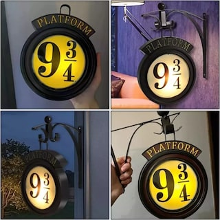 Foto 2 | Lampara Pared Interior Decorativa Accesorios Harry Potter Eo Safe Imports Esi-10349 Multicolor