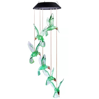 Foto 1 | Colibríes Carillón Viento Solar Lámpara Eo Safe Imports Esi-11046 Multicolor