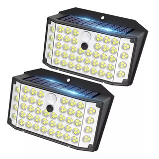 Foto 1 | Lámparas Solar Sensor Exteriores de Pared 2 piezas Eo Safe Imports Esi-12740 Multicolor