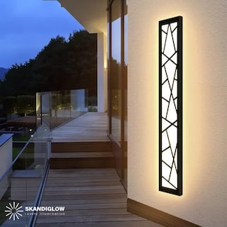 Foto 3 | Lámpara Led de Pared Minimalista Moderna Exterior para Casa o Jardín