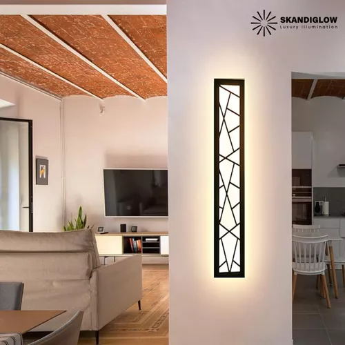 Foto 5 pulgar | Lámpara Led de Pared Minimalista Moderna Exterior para Casa o Jardín