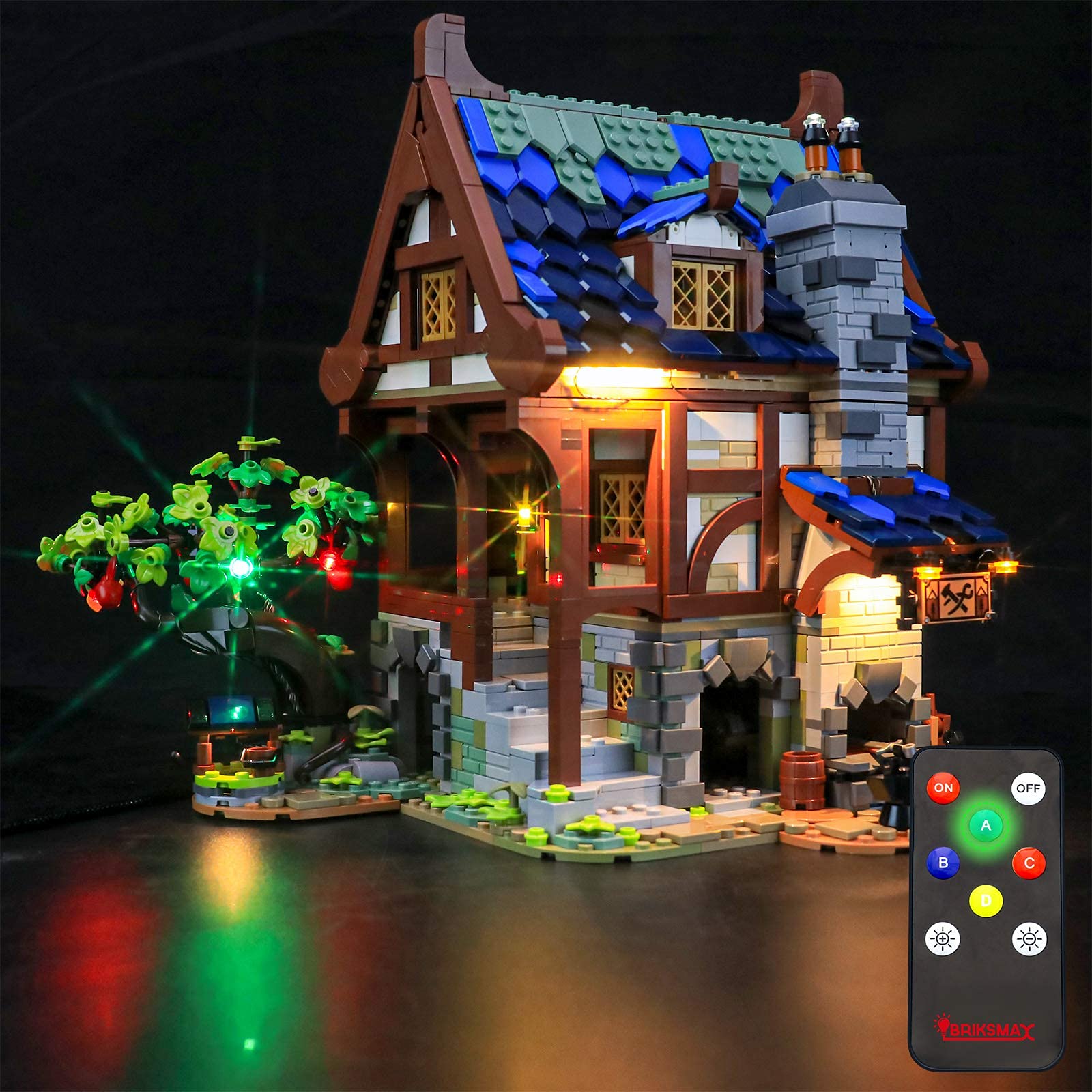 Kit De Iluminación Led Briksmax Para Lego 21325 Medieval Blacksmith - Venta Internacional.