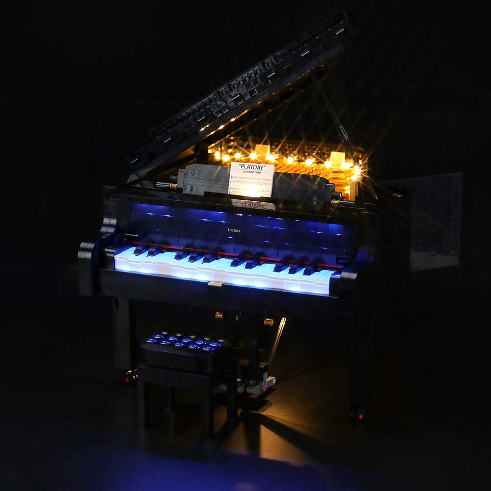 Foto 3 pulgar | Kit De Iluminación Led Briksmax Para Lego Grand Piano 21323 - Venta Internacional.