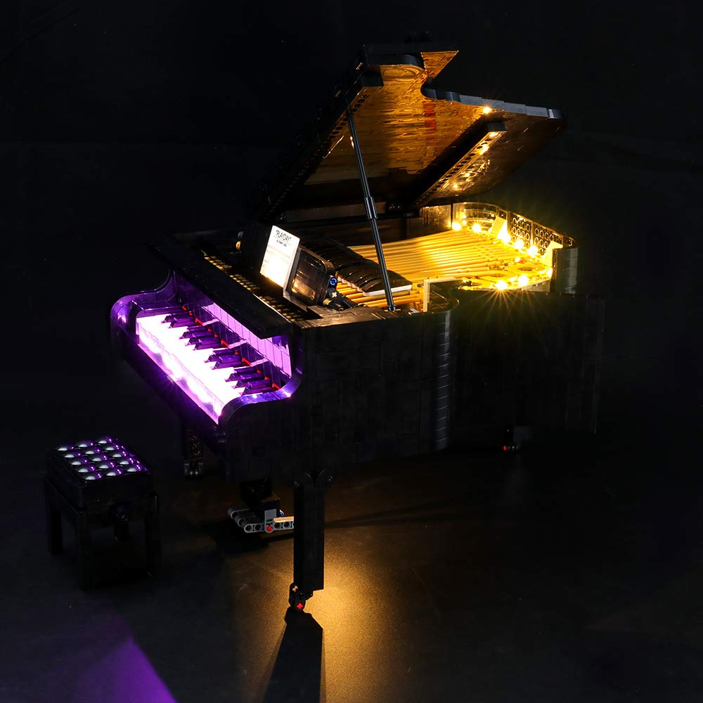 Foto 4 pulgar | Kit De Iluminación Led Briksmax Para Lego Grand Piano 21323 - Venta Internacional.