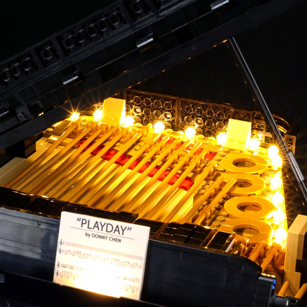 Foto 4 | Kit De Iluminación Led Briksmax Para Lego Grand Piano 21323 - Venta Internacional.