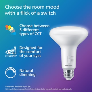 Foto 3 | Bombilla Led Philips Br30 De 65 W De Repuesto, 650 Lm, 5 Cct, Paquete De 6 - Venta Internacional.