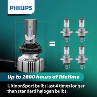 Foto 7 | Bombilla Led Philips Ultinonsport H11 Para Faros Antiniebla, Paquete De 2 - Venta Internacional.