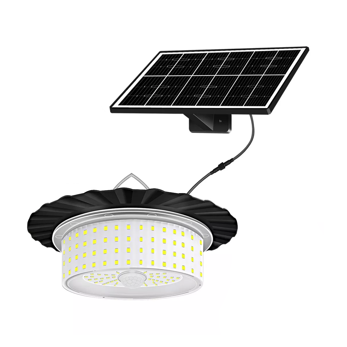 Lámpara Colgante Solar 5 Modos De Luz Eo Safe Imports Esi-15570 Negro