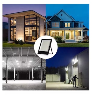 Foto 5 | Reflector Led 100w Slim Ip66 Led Alta Potencia Ultra Delgado, Negro