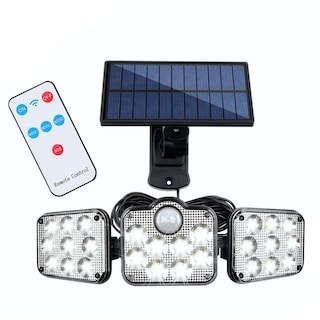Foto 1 | Lampara Led Solar Con Sensor De Movimiento Impermeables Elegate Led39 Negro