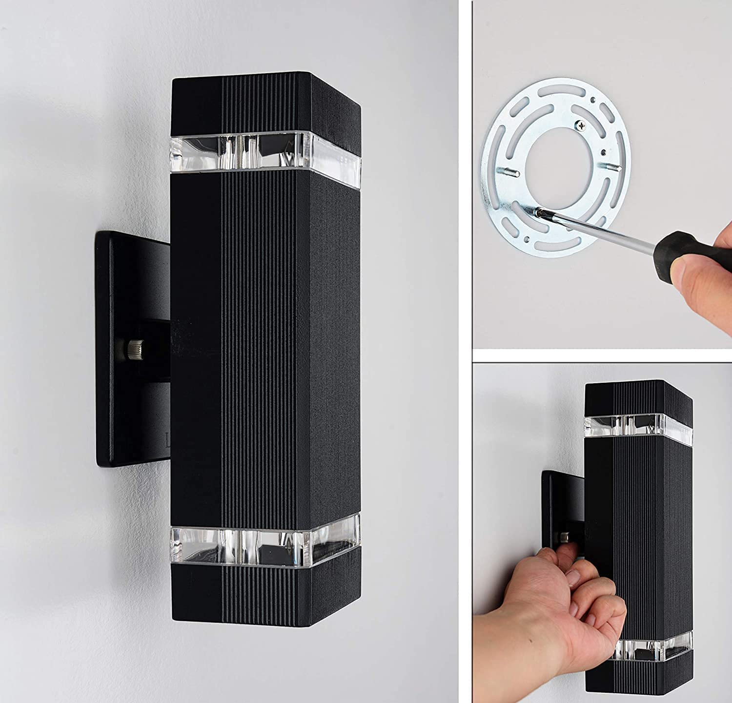 Foto 5 pulgar | Lámpara De Pared Para Iluminación Exterior Lmp Dusk To Dawn Con Bombillas Led De 5 W - Venta Internacional.