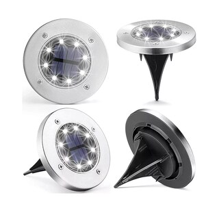 Foto 1 | Paquete De Luces Led Solares X4 Con Estaca De Jardín Para Jardín Exterior - Venta Internacional.