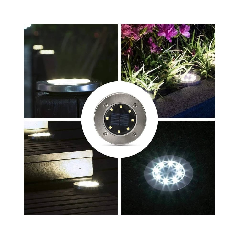 Foto 3 pulgar | Paquete De Luces Led Solares X4 Con Estaca De Jardín Para Jardín Exterior - Venta Internacional.