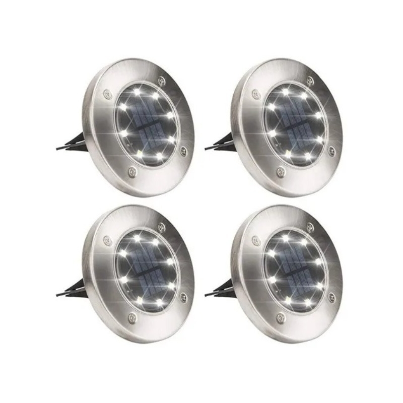 Foto 2 pulgar | Luz Led Solar X4 Con Estaca Exterior Para Jardín - Venta Internacional.