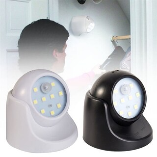 Foto 3 | Luz Nocturna Con Sensor De 360° Led De Seguridad Para Exteriores, Color Blanco - Venta Internacional.