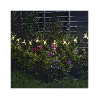 Foto 3 | Guirnalda Solar Con Forma De Colibrí, 30 Led, 5 M, Luz Cálida - Venta Internacional.