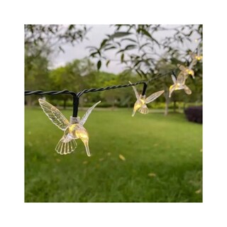 Foto 5 | Guirnalda Solar Con Forma De Colibrí, 30 Led, 5 M, Luz Cálida - Venta Internacional.