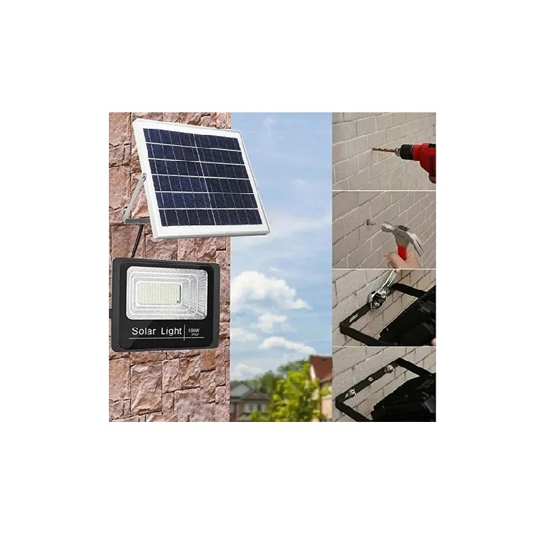Foto 7 pulgar | Lámpara Solar De 100 W Y 120 Led Con Control Remoto Y Panel - Venta Internacional.