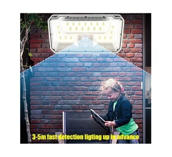 Foto 3 | Foco Led Solar Con Sensor Led De Luz Solar Para Exteriores - Venta Internacional.