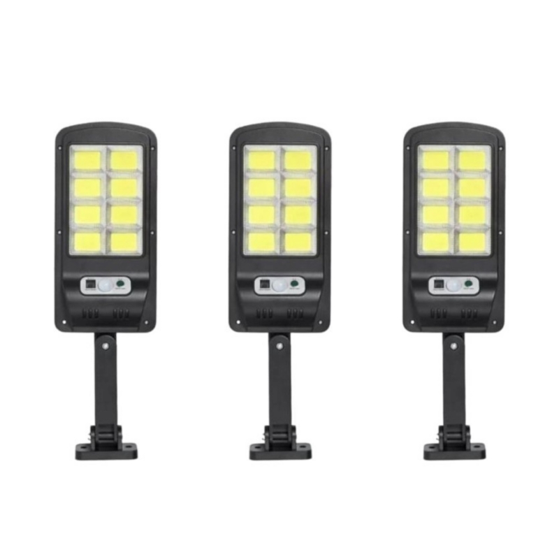 Kit De Focos Led Solares 160cob Con Sensor De Movimiento Pir - Venta Internacional.