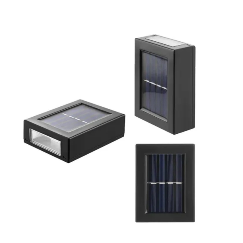 Foto 4 pulgar | Paquete De Pared Led Solar Para Exteriores Con 3 Unidades De Luz Cálida - Venta Internacional.