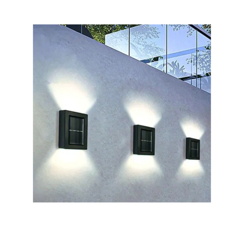 Foto 5 pulgar | Paquete De Pared Led Solar Para Exteriores Con 3 Unidades De Luz Cálida - Venta Internacional.