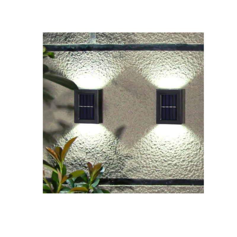 Foto 6 pulgar | Paquete De Pared Led Solar Para Exteriores Con 3 Unidades De Luz Cálida - Venta Internacional.