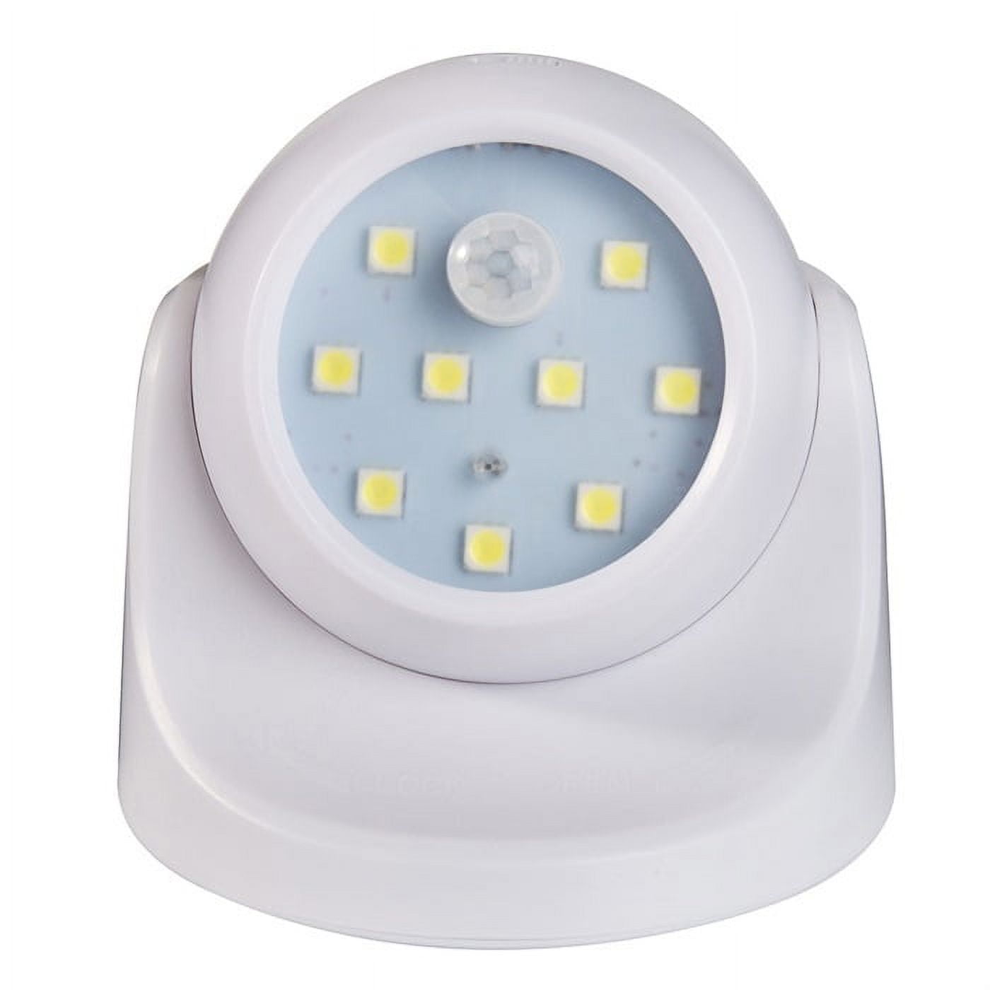 Foto 4 pulgar | Luz Nocturna Con Sensor De 360°, Led, Seguridad Exterior, Color Negro - Venta Internacional.