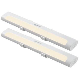 Foto 1 | Luces Led Adhesivas Amazon Basics, 65 Lúmenes, 2 Unidades, Color Blanco - Venta Internacional.