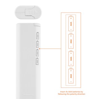 Foto 4 | Luces Led Adhesivas Amazon Basics, 65 Lúmenes, 2 Unidades, Color Blanco - Venta Internacional.