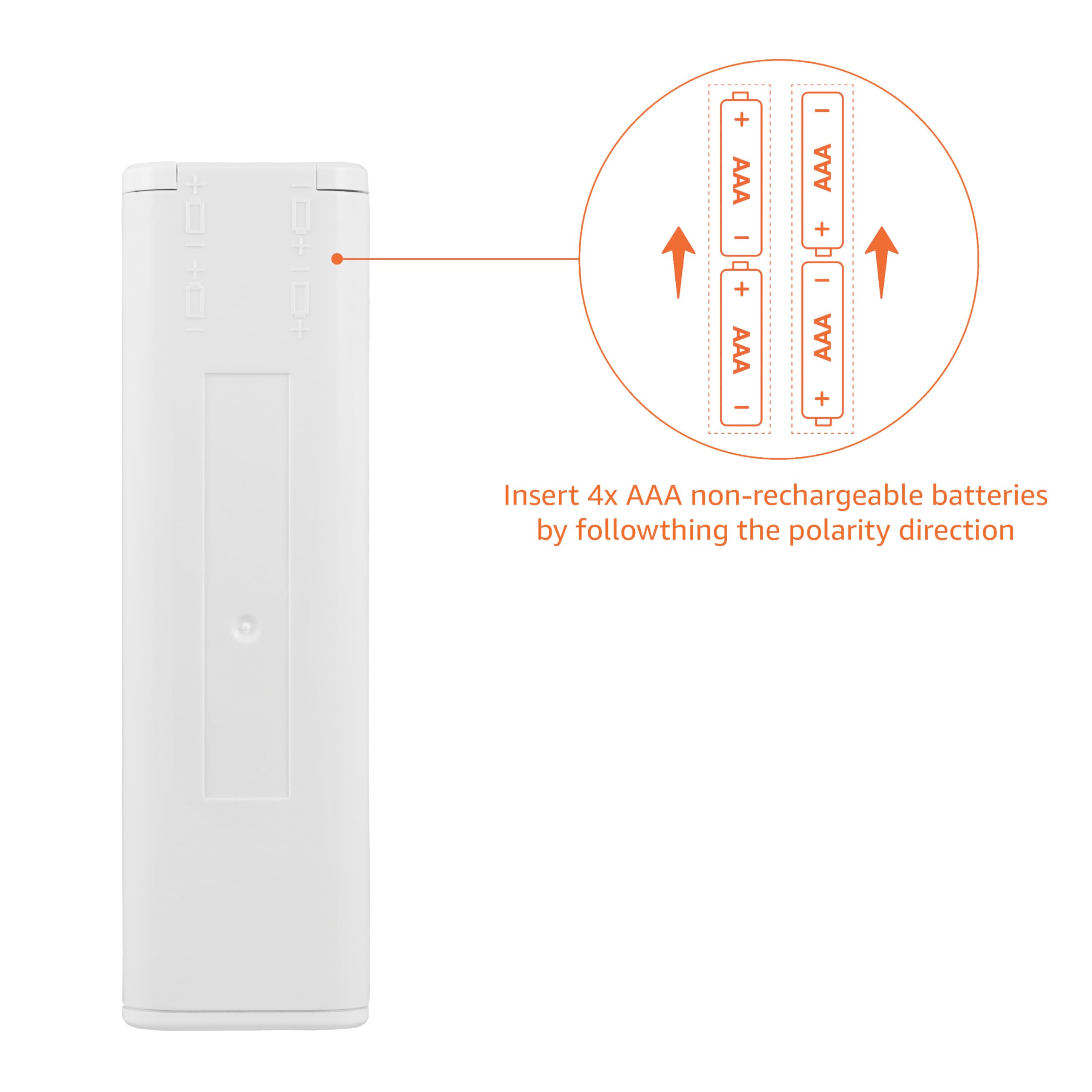 Foto 4 | Luces Led Adhesivas Con Sensor De Movimiento Amazon Basics, Paquete De 2 - Venta Internacional.