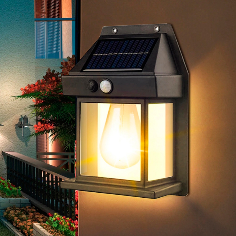 Foto 4 pulgar | Luz Solar Con Bombilla Y Sensor De Movimiento 600lm 1800mah - Venta Internacional.