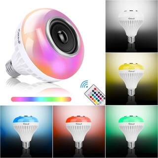 Foto 3 | Altavoz Bluetooth Con Bombilla Led Y Mando A Distancia - Venta Internacional.