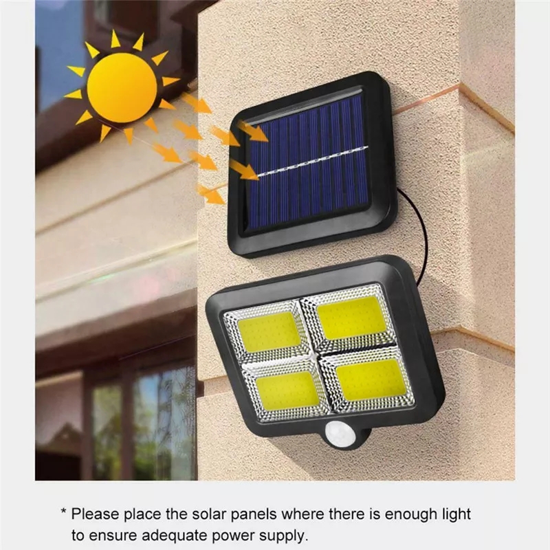 Foto 5 pulgar | Lámpara De Pared Solar Led Focus Para Exteriores Con Sensor De Movimiento - Venta Internacional.