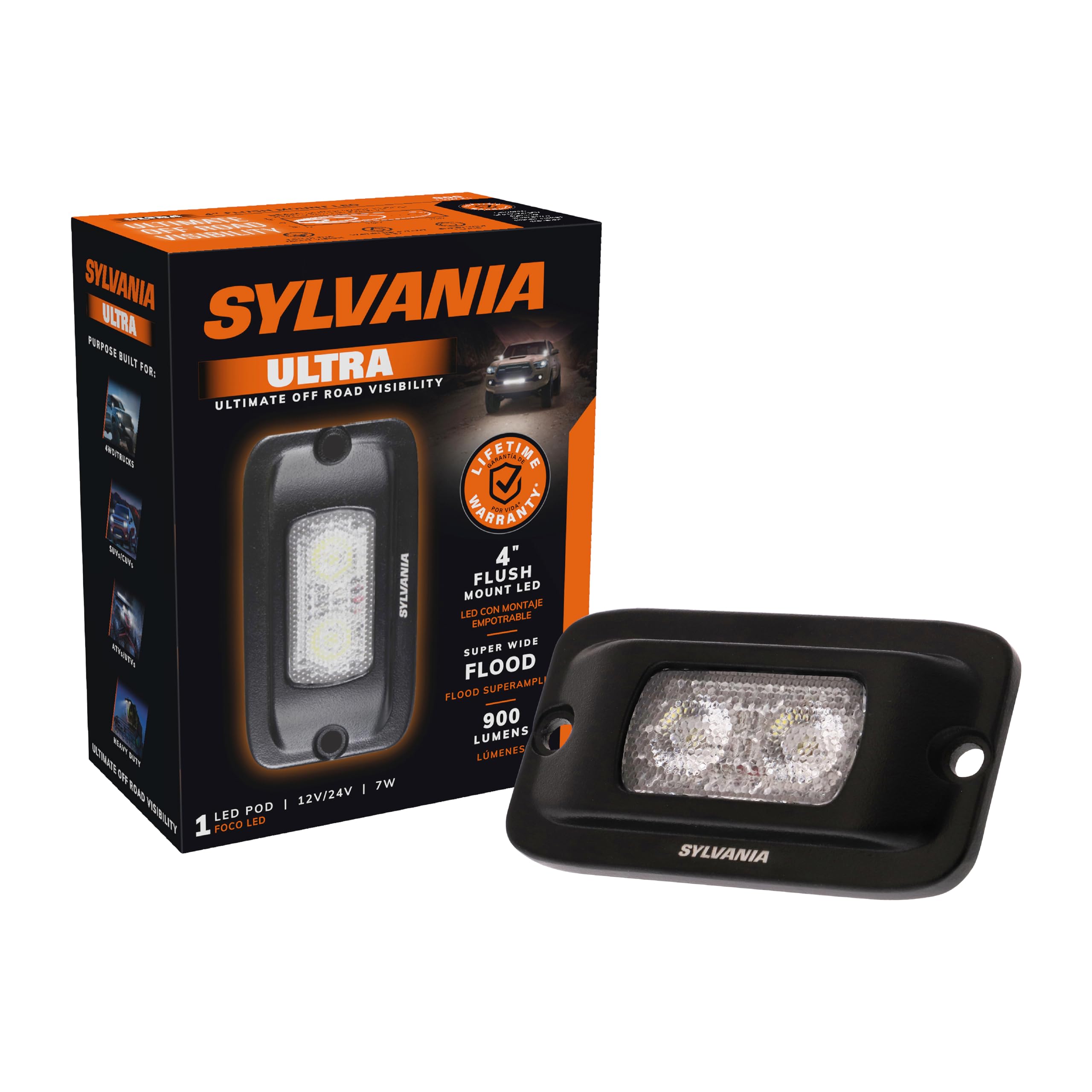 Foto 2 pulgar | Lámpara Led Tipo Cápsula Sylvania, Montaje Empotrado, 10 Cm De Ancho, 900 Lúmenes - Venta Internacional.