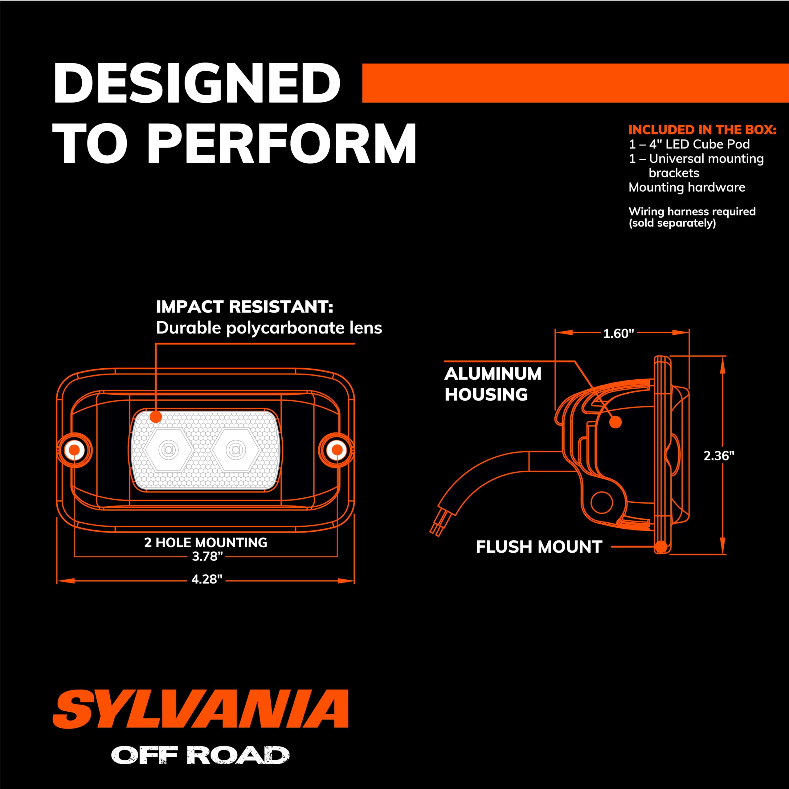 Foto 5 | Lámpara Led Tipo Cápsula Sylvania, Montaje Empotrado, 10 Cm De Ancho, 900 Lúmenes - Venta Internacional.