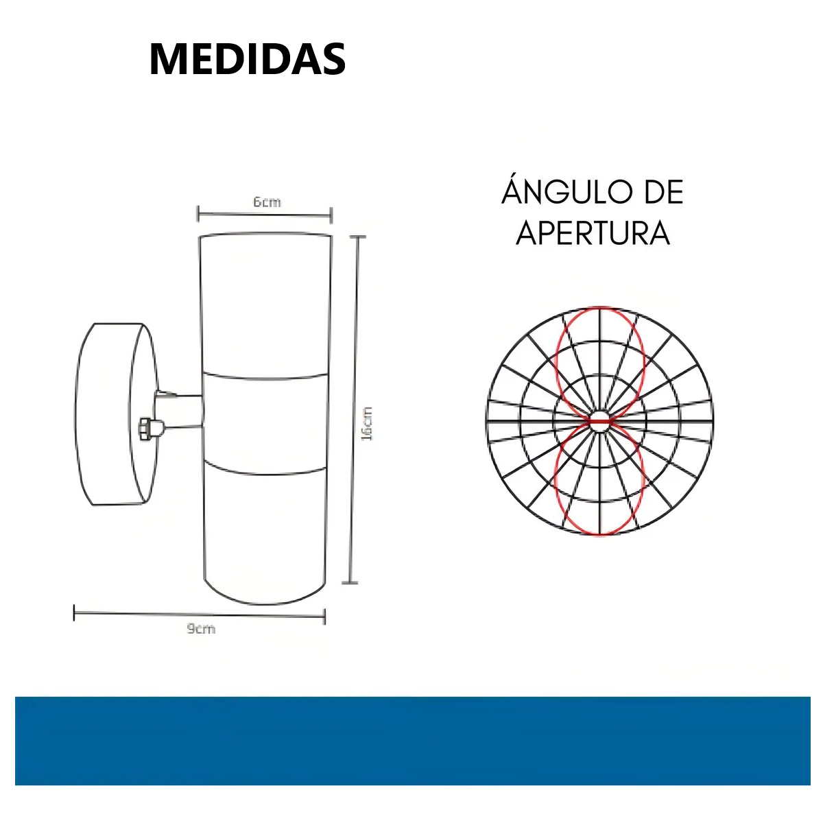 Foto 3 pulgar | Lámpara De Pared Acero Inoxidable 2 Spot Arbotante Exterior Eo Safe Imports Esi-19231 Plata
