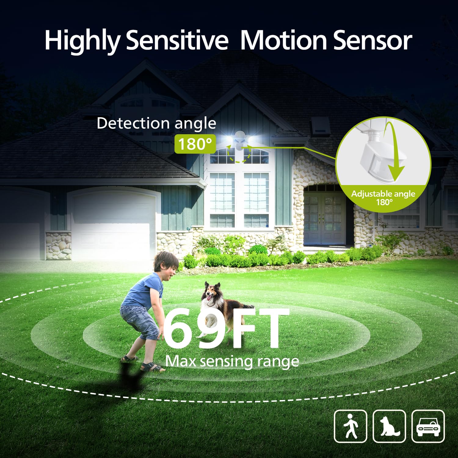 Foto 6 pulgar | Luz Led De Seguridad Philips 44w 4200lm Con Sensor De Movimiento Pir - Venta Internacional.