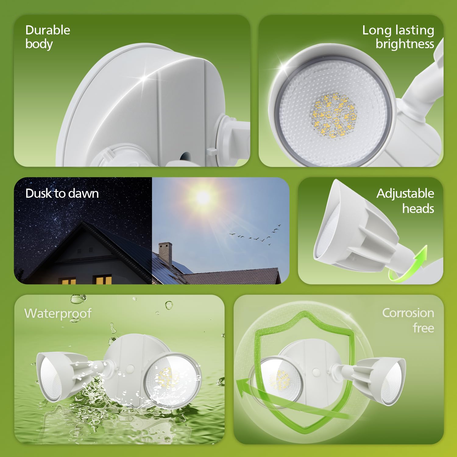 Foto 2 | Focos Led De Seguridad Philips Dusk To Dawn, 44 W, 3500 Lúmenes - Venta Internacional.