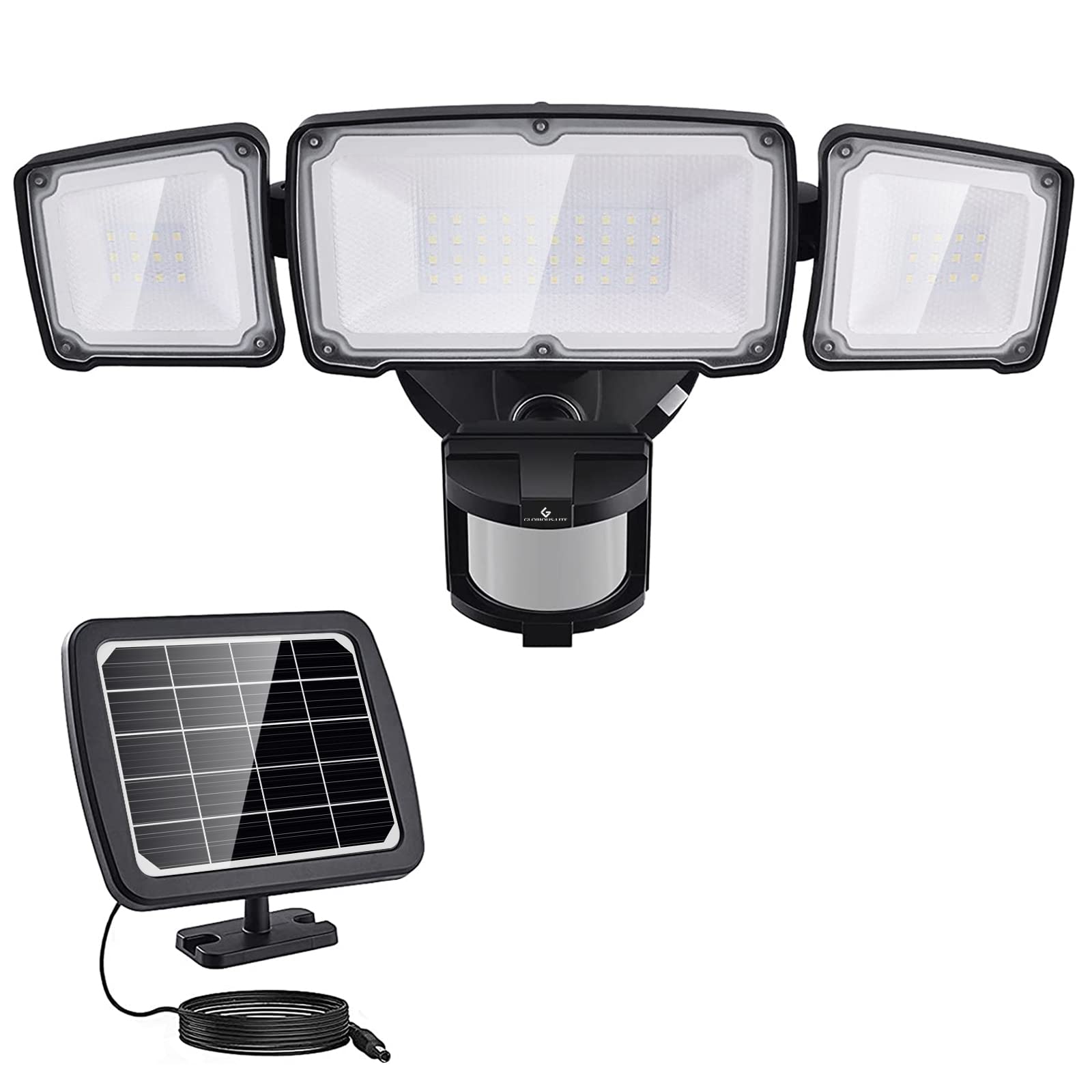 Luces De Seguridad Solares Glorious-lite 1600 Lm Con Sensor De Movimiento - Venta Internacional.