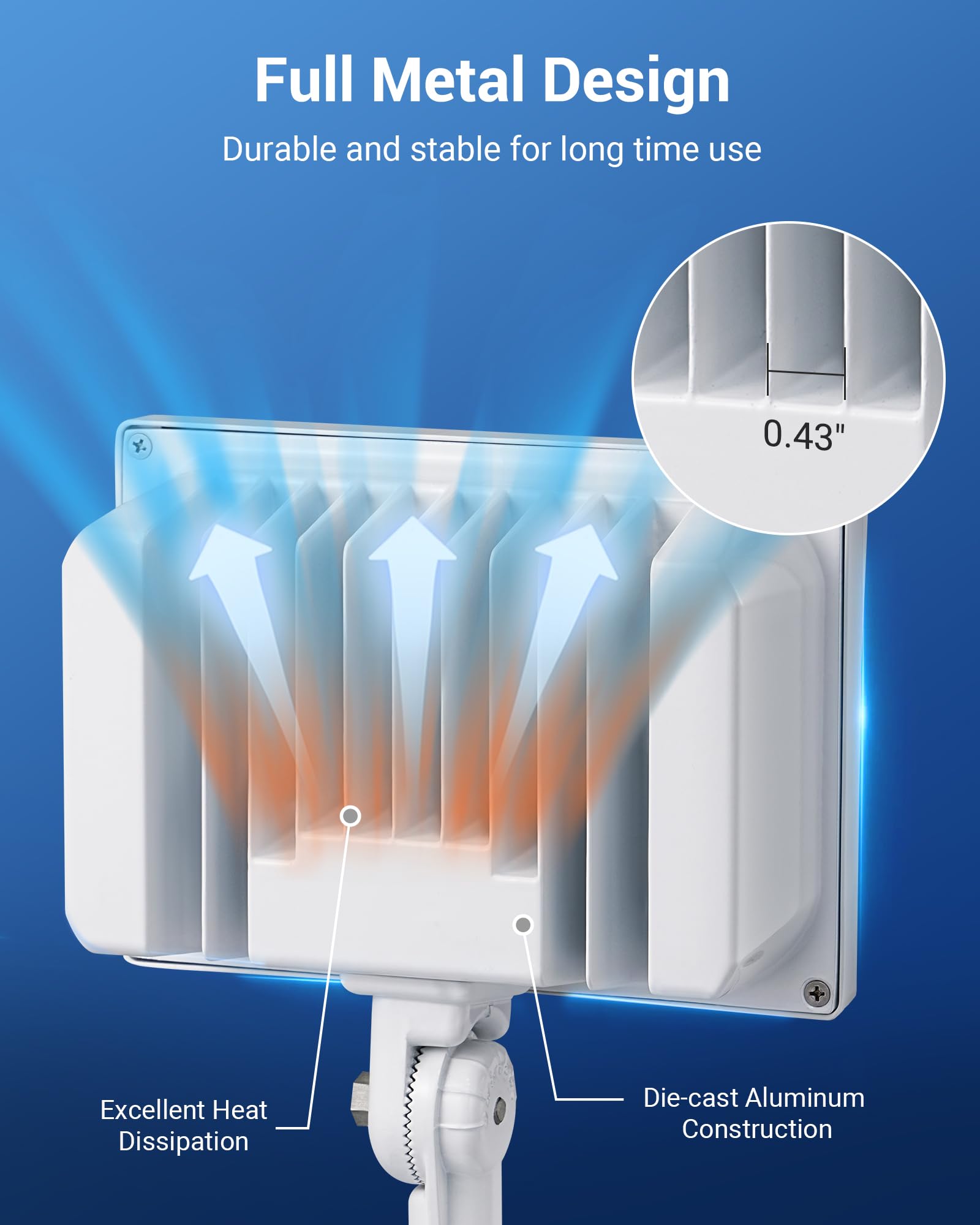 Foto 5 pulgar | Foco Led Dewenwils De 65 W, 6670 Lm, Superbrillante, Ip65, Blanco - Venta Internacional.
