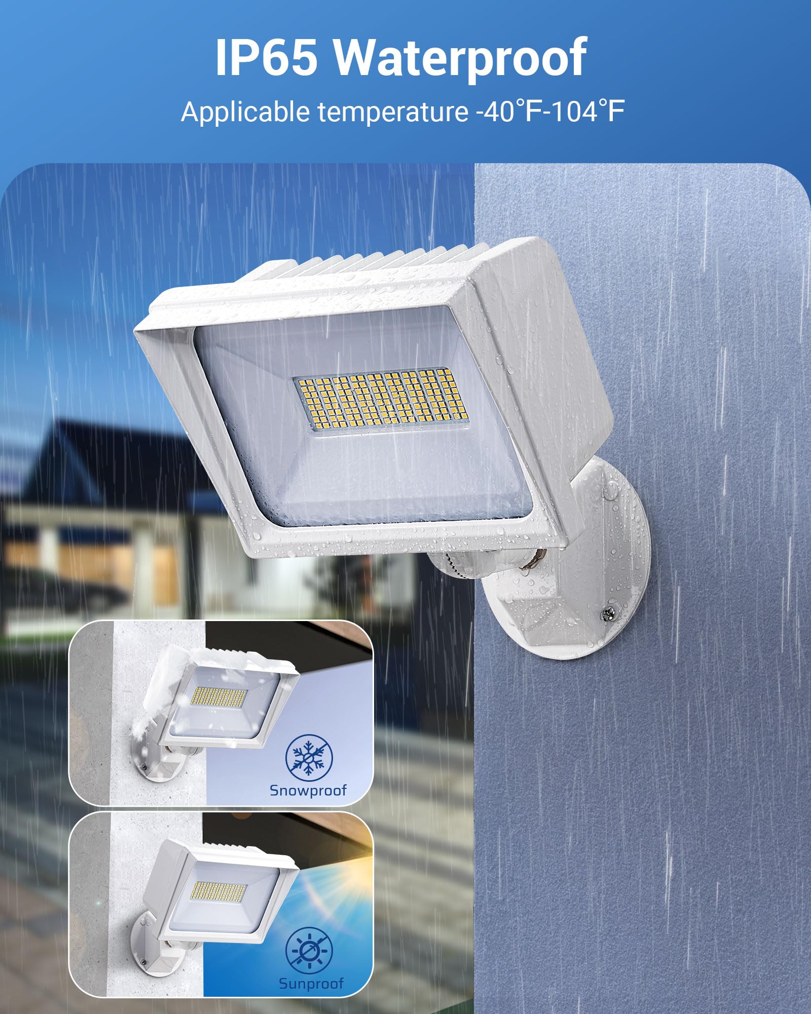 Foto 6 pulgar | Foco Led Dewenwils De 65 W, 6670 Lm, Superbrillante, Ip65, Blanco - Venta Internacional.