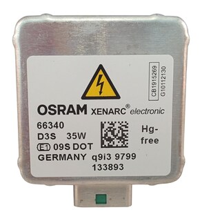 Foto 1 | Bombilla Para Faros Delanteros Osram D3s Xenon Hid Oem 66340 Fabricada En Alemania - Venta Internacional.